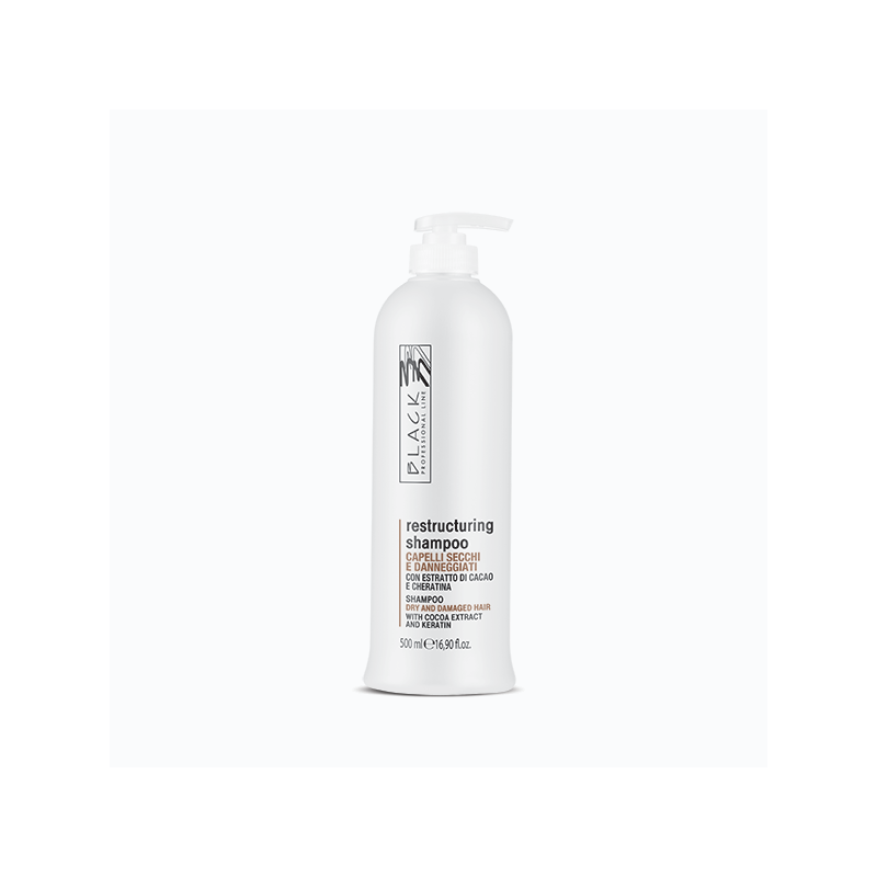 Shampooing  chocolat & kératine (500 ml)